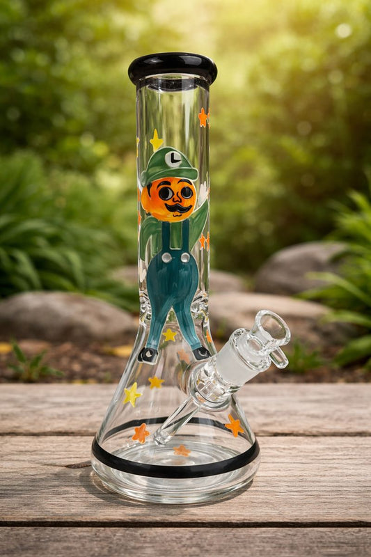 13" Bong - Luigi Edition