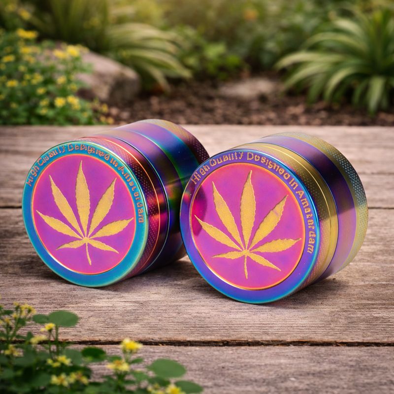2" Mini Grinder - Amsterdam Weed Edition