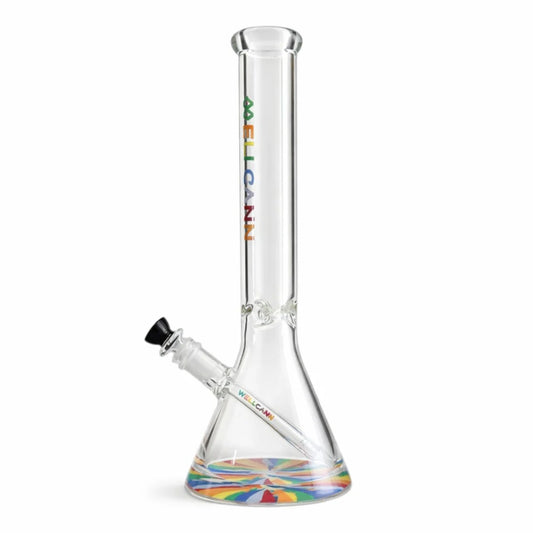 15" WELLCANN Bong (7mm) - Rainbow Edition