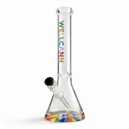 15" WELLCANN Bong (7mm) - Rainbow Edition
