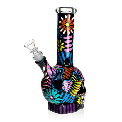 10" Marley Bong - Midnight Skull Edition