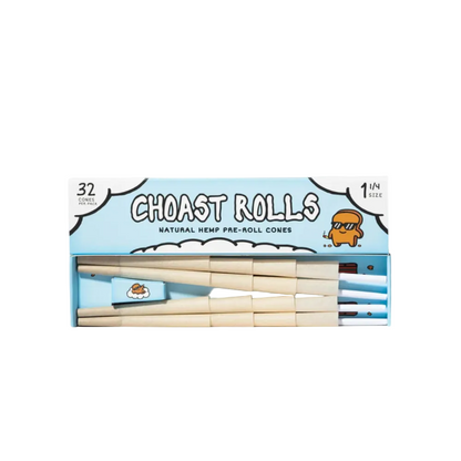 Hemp Pre-Roll Cones 1 1/4" - Choast (32 Pack)