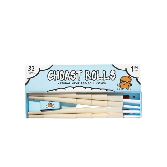 Hemp Pre-Roll Cones 1 1/4" - Choast (32 Pack)