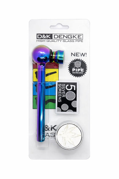 D&K - Metal Pipe w/ Grinder & Screen