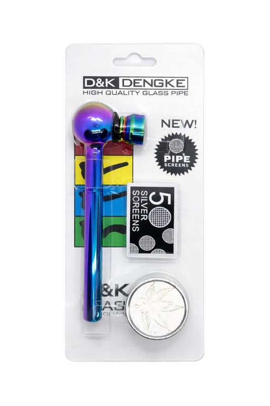 D&K - Metal Pipe w/ Grinder & Screen