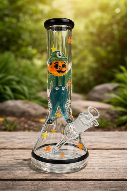 13" Bong - Luigi Edition