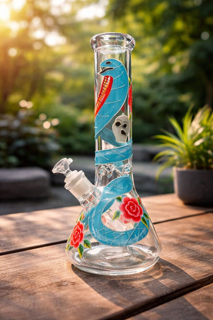 13" Bong- Evolved Snake Edition