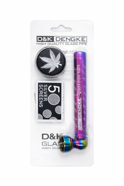 D&K - Metal Pipe w/ Grinder & Screen