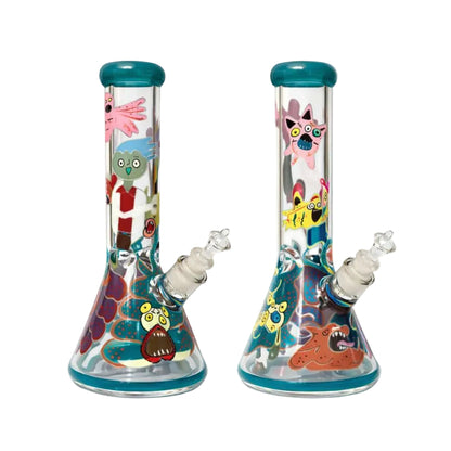 13" Bong - Teal Rick & Morty Edition