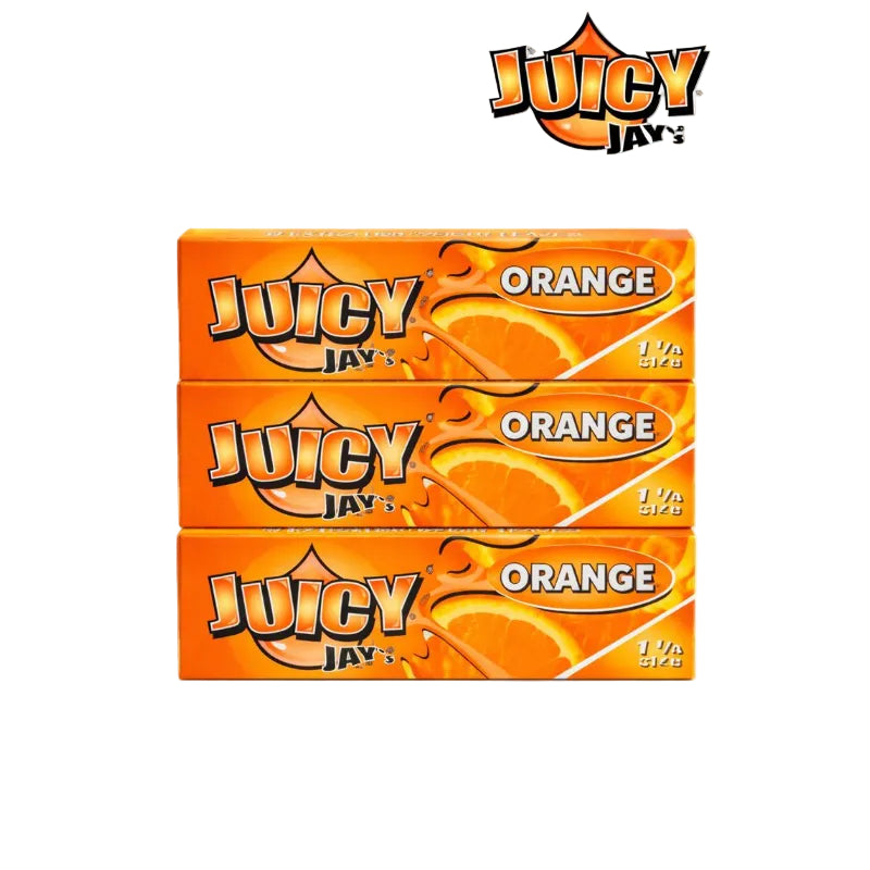 Juicy Jay Rolling Paper 1 1/4" - Orange Flavour