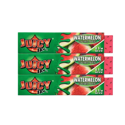 Juicy Jay Rolling Paper 1 1/4" - Watermelon Flavour