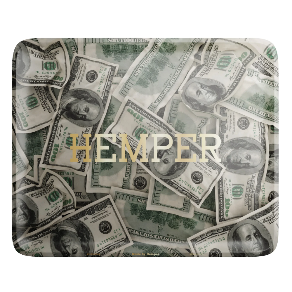 Hemper Rolling Tray - Money Edition