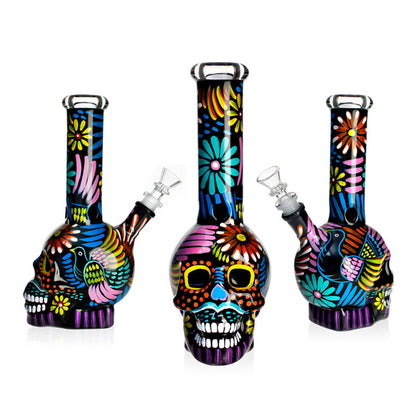 10" Marley Bong - Midnight Skull Edition