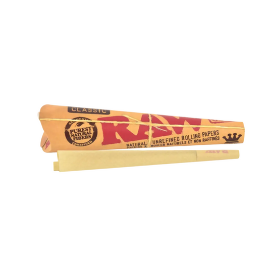 Raw Classic Pre-Rolled Cones - King Size - 3 Pack