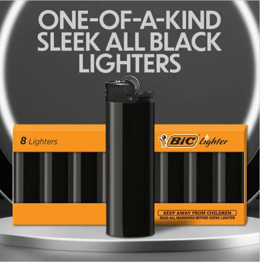 BIC Lighter - Black Out Series