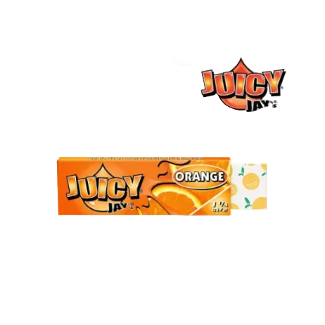Juicy Jay Rolling Paper 1 1/4" - Orange Flavour