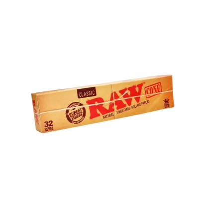 Raw Classic King Size Cones - (32 Pack)