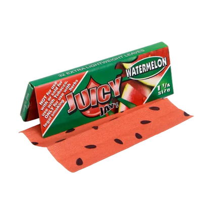 Juicy Jay Rolling Paper 1 1/4" - Watermelon Flavour